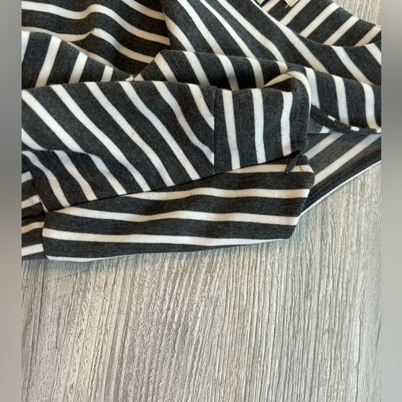 Urban Outfitters Silence + Noise Gray & White Dress Striped Mini Bodycon Medium. - Picture 8 of 13
